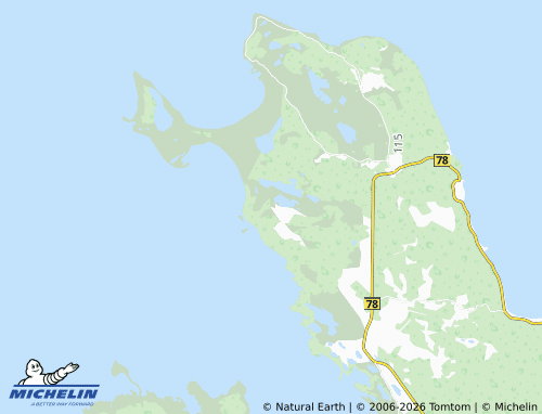 Mapa MICHELIN Kõruse - ViaMichelin