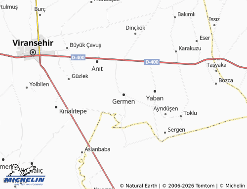 MICHELIN Germen map - ViaMichelin
