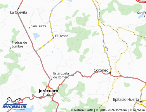 Mappa MICHELIN Moras de Tacambarillo - ViaMichelin