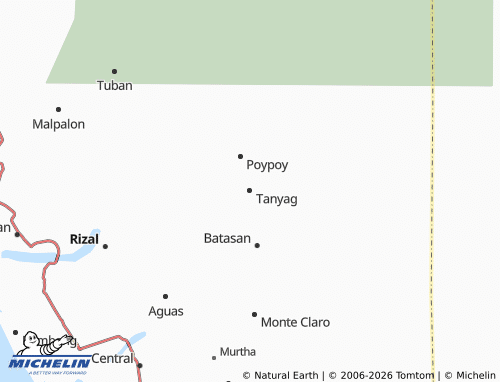 Mappa MICHELIN Tanyag - ViaMichelin