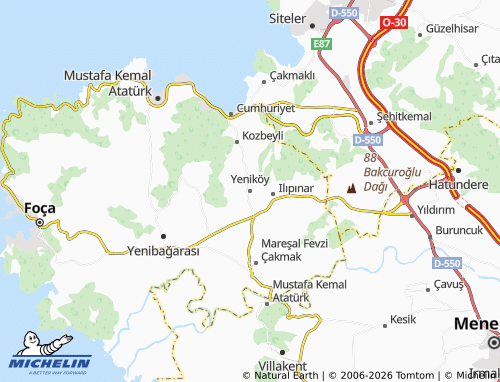 Mapa MICHELIN Yeniköy - ViaMichelin