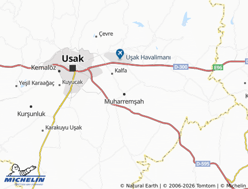 MICHELIN Muharremşah map - ViaMichelin