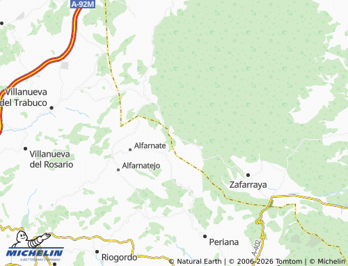 MICHELIN Venta de la Leche map - ViaMichelin