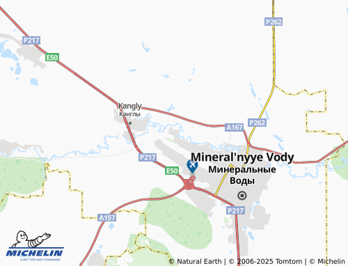 MICHELIN Kumskoy map - ViaMichelin