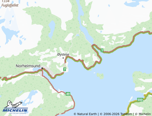 Mapa MICHELIN Torpe - ViaMichelin