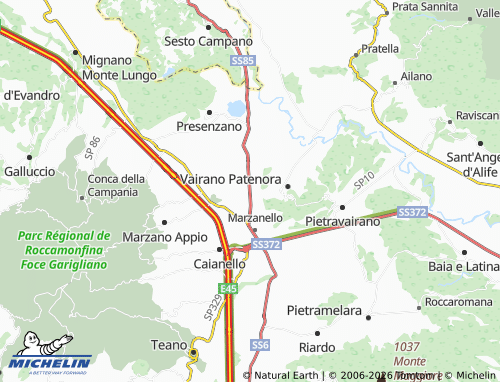 MICHELIN Guardiole map - ViaMichelin