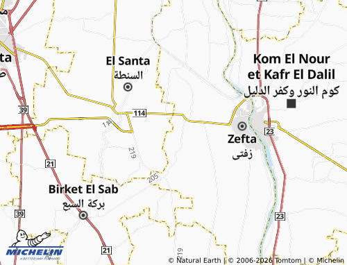 Mappa MICHELIN al-Samallawiyyah - ViaMichelin