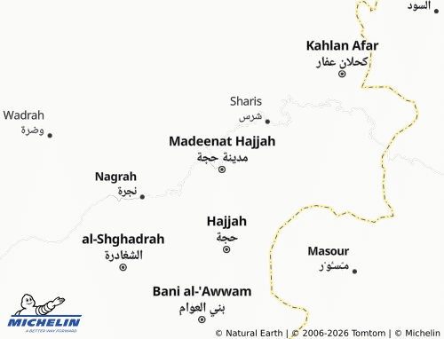 Carte MICHELIN Madeenat Hajjah - ViaMichelin