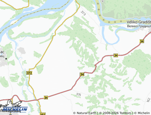 Mapa MICHELIN Kurjače - ViaMichelin