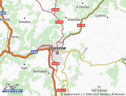 MICHELIN-Landkarte Lonia - ViaMichelin