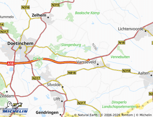 Carte MICHELIN Westendorp - ViaMichelin