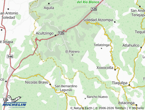 Mappa MICHELIN El Potrero - ViaMichelin
