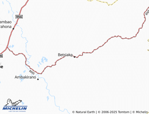 MICHELIN Betsiaka map - ViaMichelin