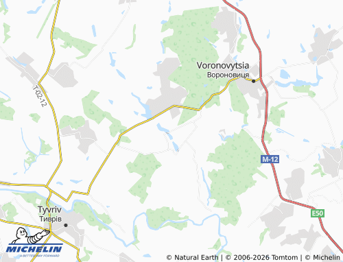 Mappa MICHELIN Markivka - ViaMichelin