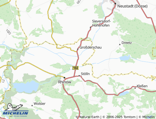 Mapa MICHELIN Altgarz - ViaMichelin