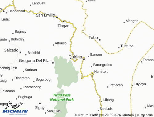 MICHELIN Cayus map - ViaMichelin