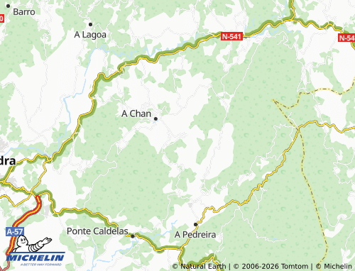 Mapa MICHELIN O Frade - ViaMichelin