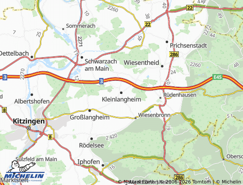 MICHELIN Kleinlangheim map - ViaMichelin