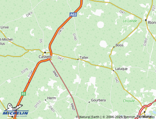 MICHELIN Taller map - ViaMichelin