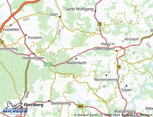 Mapa MICHELIN Maitenbeth - ViaMichelin