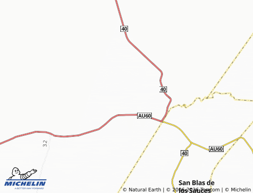 MICHELIN-Landkarte Cerro Negro - ViaMichelin
