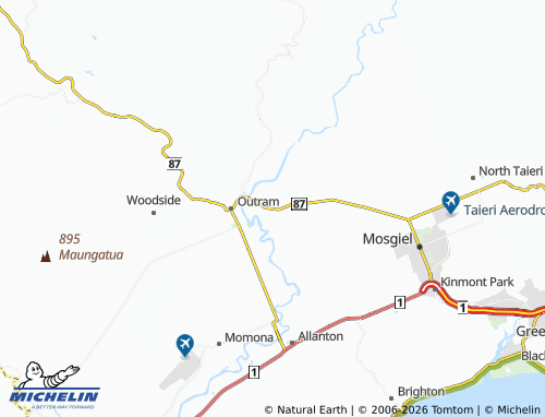 Mapa MICHELIN Riverside - ViaMichelin