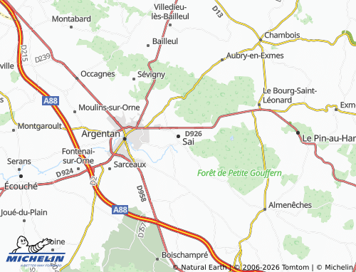 Mappa MICHELIN Sai - ViaMichelin