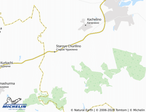 MICHELIN-Landkarte Ashabash - ViaMichelin