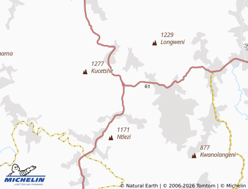 MICHELIN-Landkarte Ndatini - ViaMichelin