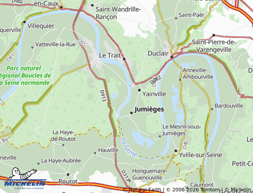Carte MICHELIN Heurteauville - ViaMichelin