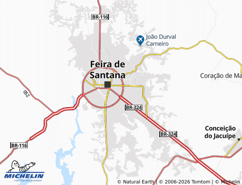 Mappa MICHELIN Santa Monica - ViaMichelin