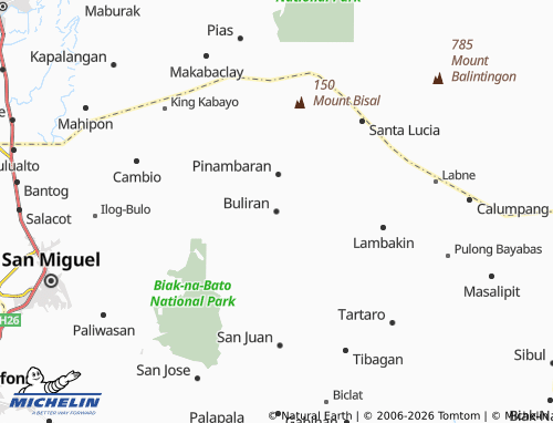 Mappa MICHELIN Buliran - ViaMichelin