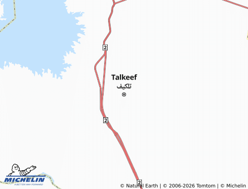Mappa MICHELIN Talkeef - ViaMichelin