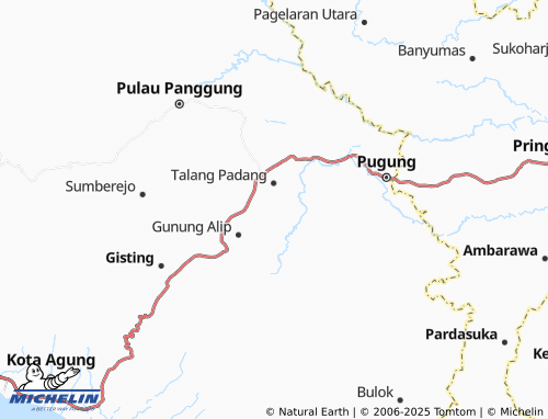 MICHELIN Sukabumi map - ViaMichelin
