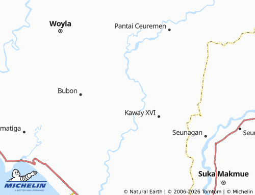 Mapa MICHELIN Pucok Pungkie - ViaMichelin