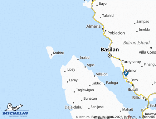 MICHELIN Inalad map - ViaMichelin