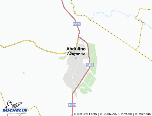 MICHELIN-Landkarte Abdulino - ViaMichelin