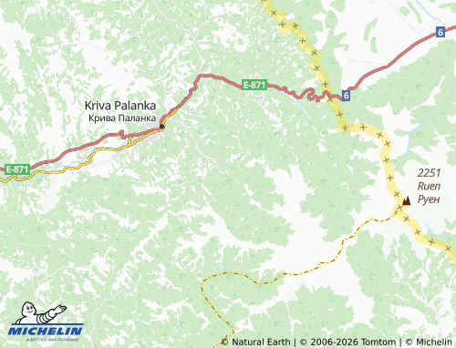 Mapa MICHELIN Stanci - ViaMichelin