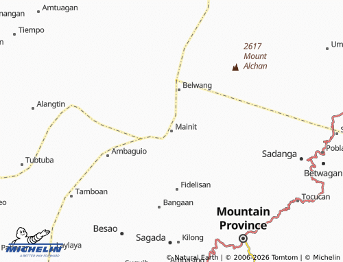 MICHELIN Mainit map - ViaMichelin