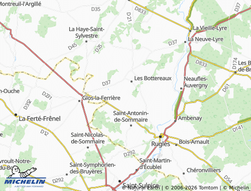 MICHELIN Le Bout au Grain map - ViaMichelin