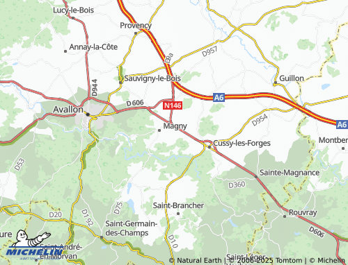 Carte MICHELIN Étrée - ViaMichelin