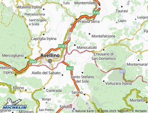 Mappa MICHELIN Contrada Ramiera - ViaMichelin