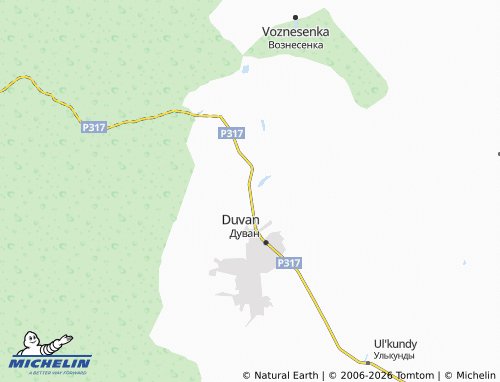 MICHELIN-Landkarte Chertan - ViaMichelin