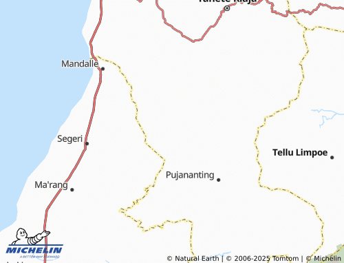 MICHELIN Jangan-Jangan map - ViaMichelin