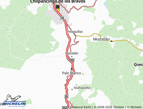 Mappa MICHELIN San Isidro, Mazatlán - ViaMichelin