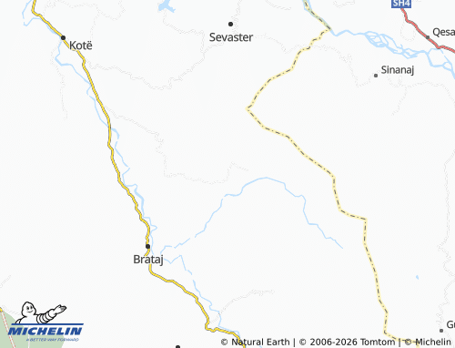 Mapa MICHELIN Matogjin - ViaMichelin