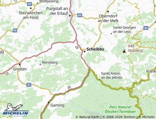 MICHELIN Lueggraben map - ViaMichelin