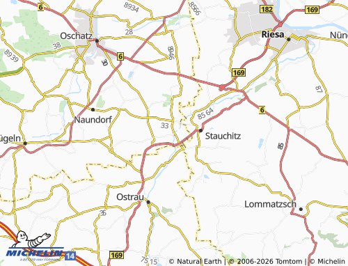 MICHELIN Hof map - ViaMichelin