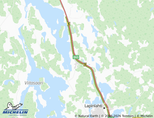Kaart MICHELIN Nerkoo - ViaMichelin