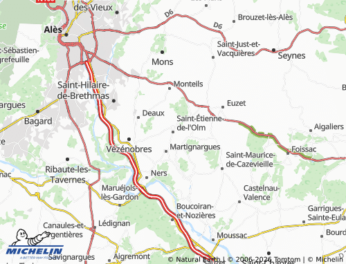 Mappa MICHELIN Saint-Étienne-de-l'Olm - ViaMichelin